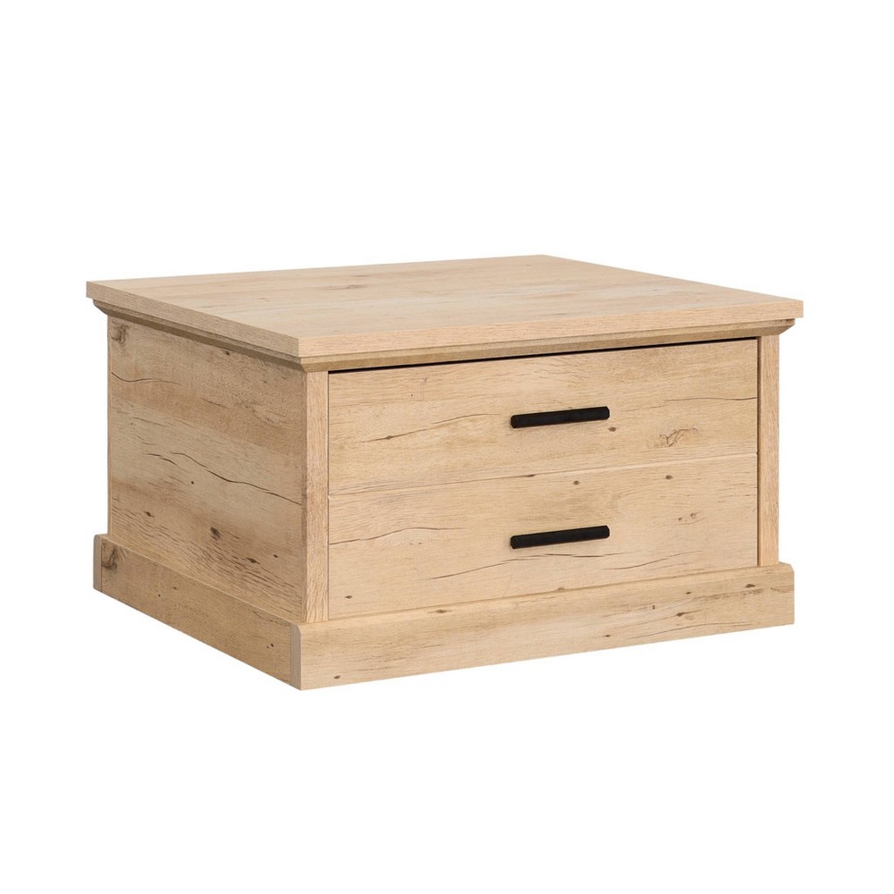 Photos - Coffee Table Sauder Aspen Post  Prime Oak: Storage Drawer, Adjustable Shelf 