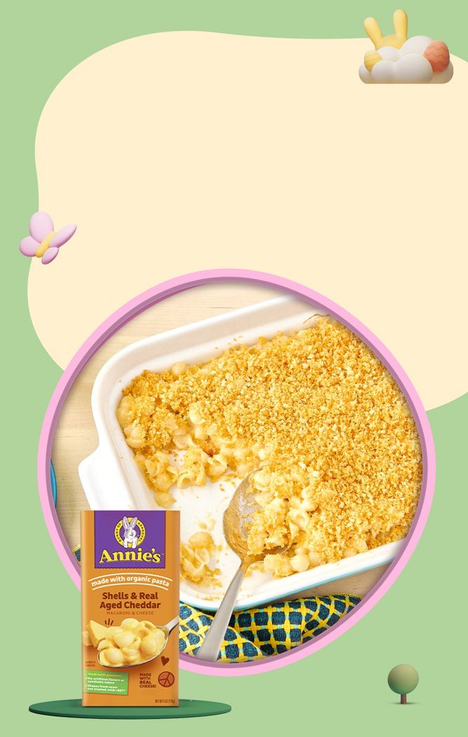 Annie's four cheese mac & cheese. Download PDF.