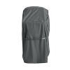 DOMETOUR Patio Outdoor BBQ Grill Cover, Dark Gray - 4 of 4