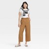 Women's High-Rise Straight Leg Side-Tie Pull-On Pants - A New Day™ - 3 of 3