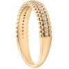 Pompeii3 14K Yellow 1/6 CTW Diamond Beaded Wedding Ring - 3 of 4