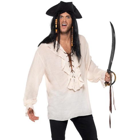Spooktacular Men Medieval Pirate Shirt - Adult