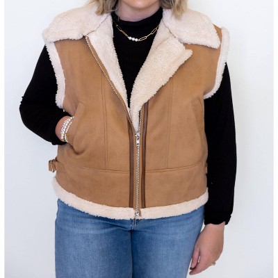 Women's The Montana Suede Vest - HYFVE