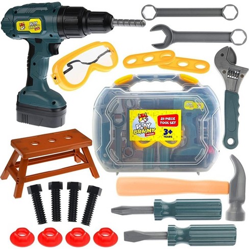 Play Brainy Kids Tool Kit 28 Pc Target