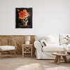 Stupell Industries Spooktacular Halloween Skull Flower Arrangement Spider Web Floating Frame Canvas Art - 3 of 4