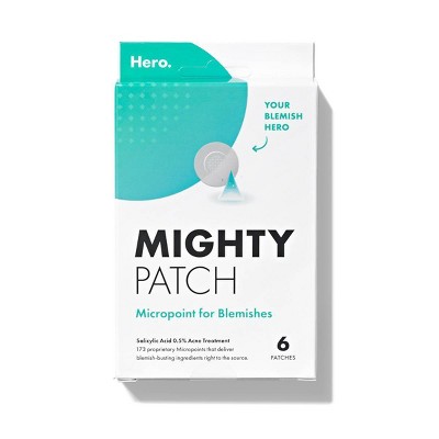 Hero Cosmetics Mighty Acne Pimple Patch Micropoint for Blemishes - 6ct