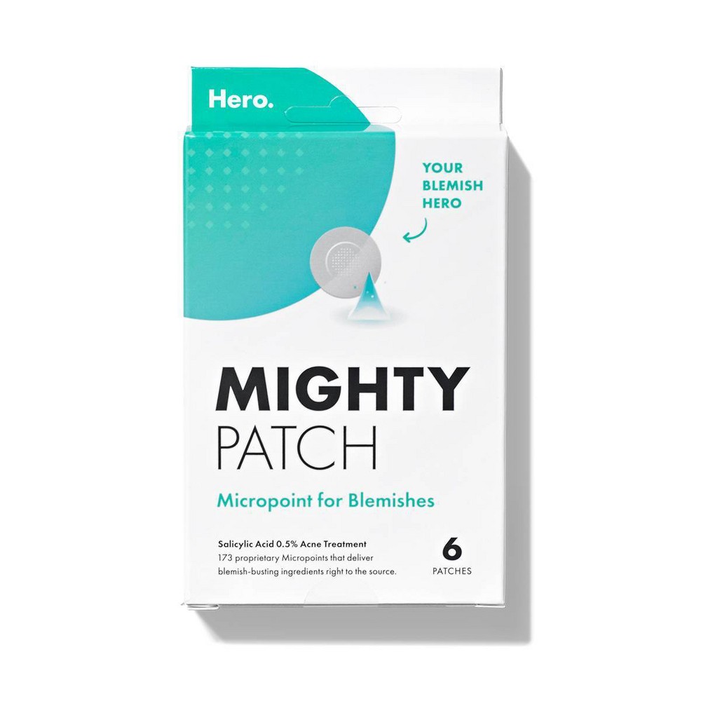 Hero Cosmetics Mighty Patch, Micropoint for Blemishes, 6 Patches