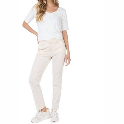 Women's ZEBRA PRINT CHINO TROUSER - ESQUALO