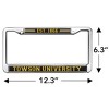 Towson University School Logo Full Size Standard License Plate Metal Frame - 4 of 4