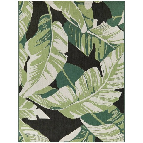 6' x 8' Dilour Indoor/Outdoor Rug Green - Foss Floors