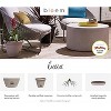 Bloem Lucca Plastic Self-Watering Planter - 3 of 4