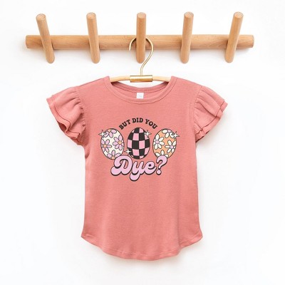 The Juniper Shop But Did You Dye Toddler Flutter Sleeve Tee