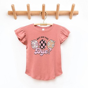 The Juniper Shop But Did You Dye Toddler Flutter Sleeve Tee - 1 of 2