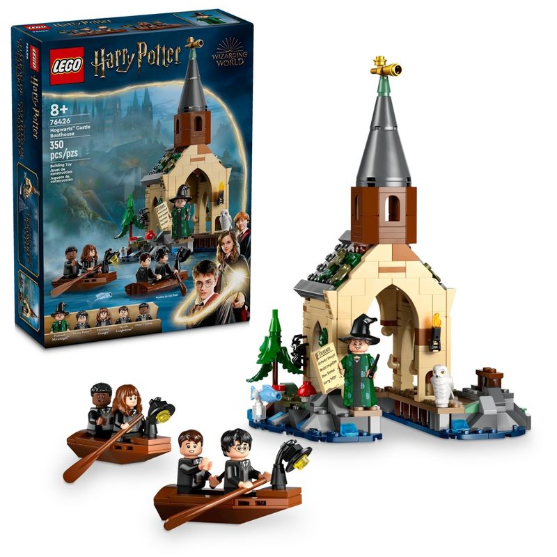 LEGO Harry Potter Hogwarts Castle Boathouse, Birthday Gift Idea 76426, 1 of 8