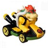 Hot Wheels Mario Kart 1:64 Scale Bowser in Standard Kart Collectible Vehicle - 2 of 2