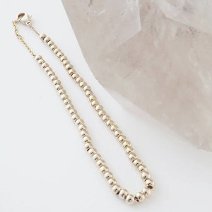 Sphere Bead Bracelet in Gold, Rose Gold, Silver - Honeycat - 1 of 4