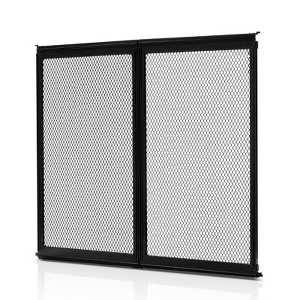 VEVOR RV Screen Door Protector,22.5x20 inch Door Grille, Easy to Install and Disassemble, Reinforced Breathable Protective Mesh, Aluminum Alloy,Black - 1 of 4