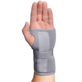 Copper Compression Recovery Wrist Brace - Copper Infused Adjustable Support  Splint for Pain, Carpal Tunnel, Arthritis, Tendonitis, RSI, Sprain. Night  Day Splint for Men Women - Fits Right Hand S-M Right Hand