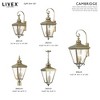 Livex Lighting Cambridge 3 - Light Wall Light in  Antique Brass - 3 of 4
