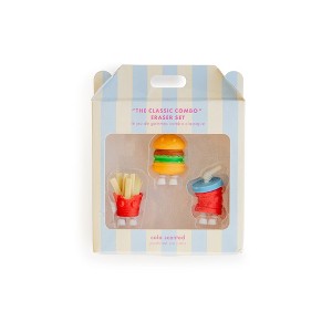 Daydream Society - Classic Combo Fast Food Erasers - Pack of 3 Erasers - 1 of 3