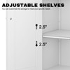 Hyleory 3-Tier Storage Side Cabinet - Super Space-Saving Organizer for Living Room/Bedroom, Classic Design - 4 of 4