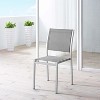 Modway Shore Outdoor Patio Aluminum Side Chair Silver Gray - 2 of 2