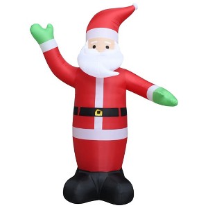 vidaXL Inflatable Santa Claus Holiday Christmas Decoration with LEDs IP20 XXL - 1 of 4