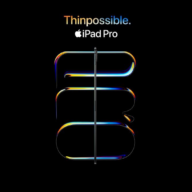 Apple iPad Pro. Thinpossible.