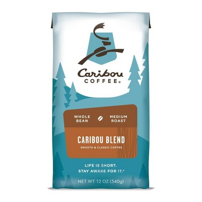 Caribou Coffee Caribou Blend Medium Roast Whole Bean Coffee - 12oz