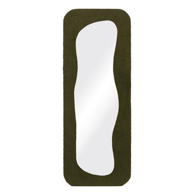 Beautyolove 24'' x 63" Green Free-standing Full Length Mirror
