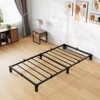 Metal Bed Frame – Tool-Less Assembly Platform Bed with Sturdy Steel Slats, No Box Spring Needed, for Guest Room, Kids, or Small Bedroom - 3 of 4