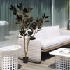 NicBex Dual-Tone Artificial Plant, Fake Iron Tree Floor Faux Plant for Living Room Office Corner, Luxury Indoor/Outdoor Bonsai Decor - 3 of 4
