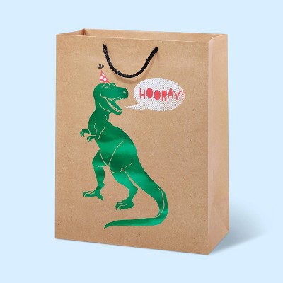 Medium Gift Bag Birthday T-Rex Hooray - Spritz™