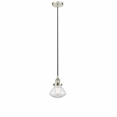 Olean - 1 Light Mini Pendant In Industrial Style-8.75 Inches Tall and 6.75 Inches Wide