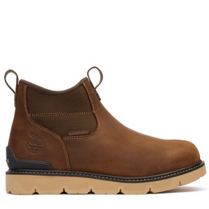 Men Georgia Boot Carbon Flex Wedge Chelsea Carbon Toe Work Boot - 1 of 4