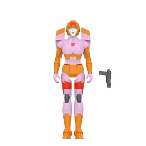 Super7 Transformers Arcee Action Figure - Pink and Orange - 1 of 3