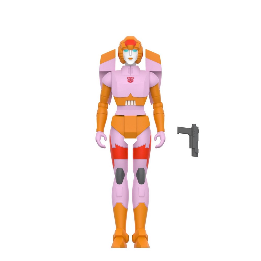 Super7 Transformers Arcee Action Figure - Pink and Orange