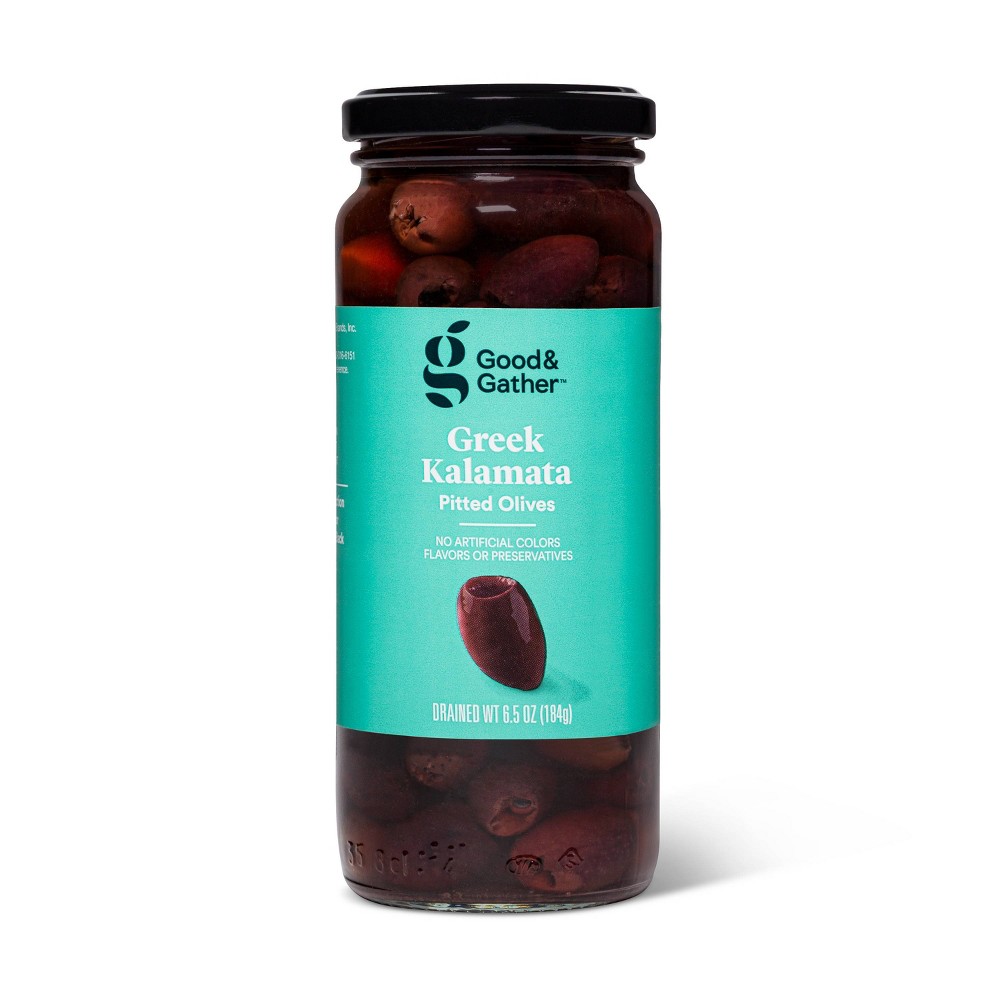 GREEK KALAMATA PITTED OLIVES