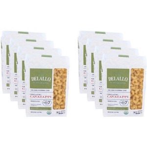 Delallo Pasta Cavatappi Organic - Pack of 8 - 1 lb - 1 of 2