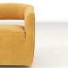 SEYNAR Modern Glam Velvet 360 Degree Swivel Open-Back Accent Armchair Set of 2 - 3 of 4