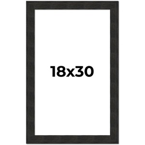 PosterPalooza | Contemporary Black Picture Frame - UV Acrylic, Foam Board Backing, Hanging Hardware - 1 of 4