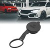 Unique Bargains Car Cigarette Lighter Socket Waterproof Cover Cap 12V Outlet Lid Fitness Black 3.2" 1PC - 2 of 4