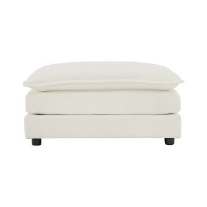 NicBex Modern 35" Rectangle Ottomans Wood Footstools with Chenille Fabric for Bedroom and Living Room - 1 of 4