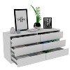 NicBex 6 Drawers Double Dresser for Bedroom,Chest of Drawers with Handle Free Design,Modern Freestanding Dresser,Storage Dressers for Bedroom - 4 of 4