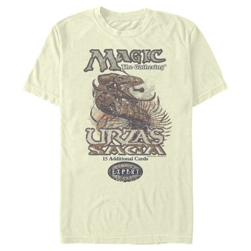 Men's Magic: The Gathering Vintage Urza's Saga Set T-Shirt - Beige - Medium