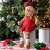 Gingerbread Plush Doll, 17" Boy Cute Shelf Decorations - Fun Kids Toy Elf Buddy, Decorate Your House - 2 of 4