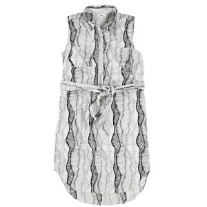 bar III Womens Printed Sash Shirt Dress - 1 of 2