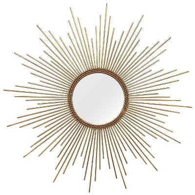 26" Andrea Wall Mirror Gold - Stratton Home Décor