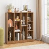 Tangkula 5-Cube Bookshelf 41" Floor Bookcase w/ 2 Anti-Tipping Kits Freestanding Storage - 2 of 4