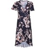 VENUS Womens Ruffle Hem Wrap Dress - 3 of 3